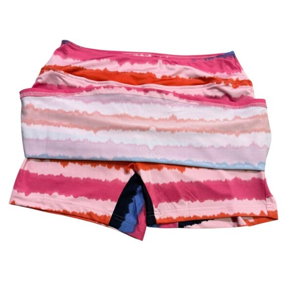 Golftini Radiant Pull On A-Line Skort XL Pink Label Tie Dye Stripes NWT - Picture 10 of 10